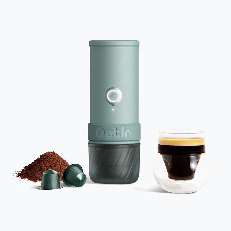 Reise-Kaffeemaschine OutIn Mino canyon green 5
