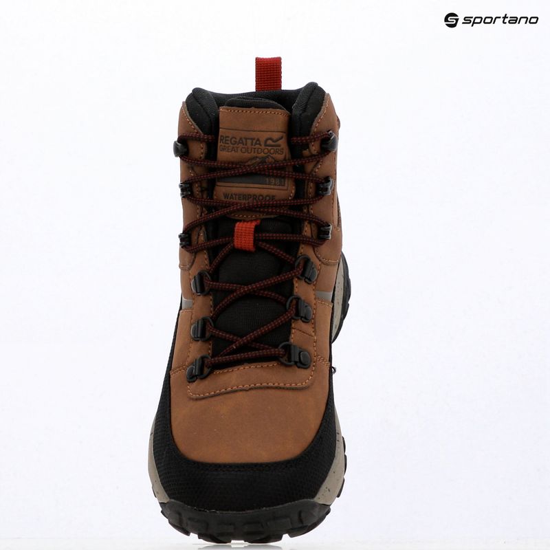 Herren-Wanderschuhe REGATTA Renford brown/rio red 17