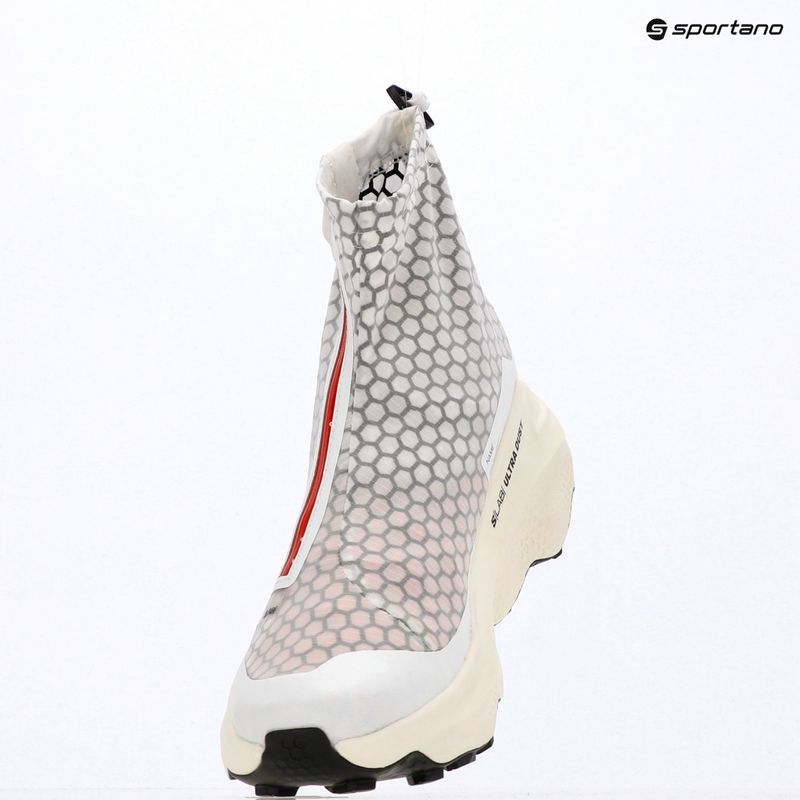 Herren-Laufschuhe Salomon S/Lab Ultra Dust white/fiery red/vanilla ice 18