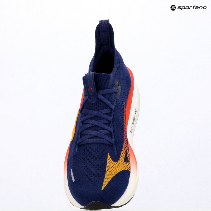 Herren-Laufschuhe Mizuno Neo Vista 3 beacon blue/artisan's gold/tomato puree 14