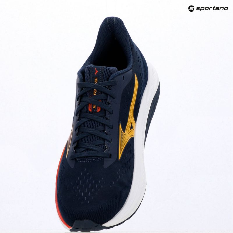 Herren-Laufschuhe Mizuno Fortrush dress blues/Artisan's gold/tomato puree 14