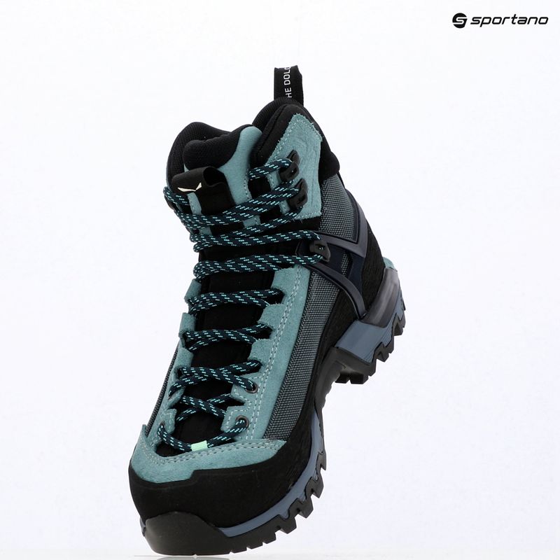 Damen-Hochgebirgsschuhe Salewa MTN Trainer 3 Tech Mid GTX willow/orion blue 16