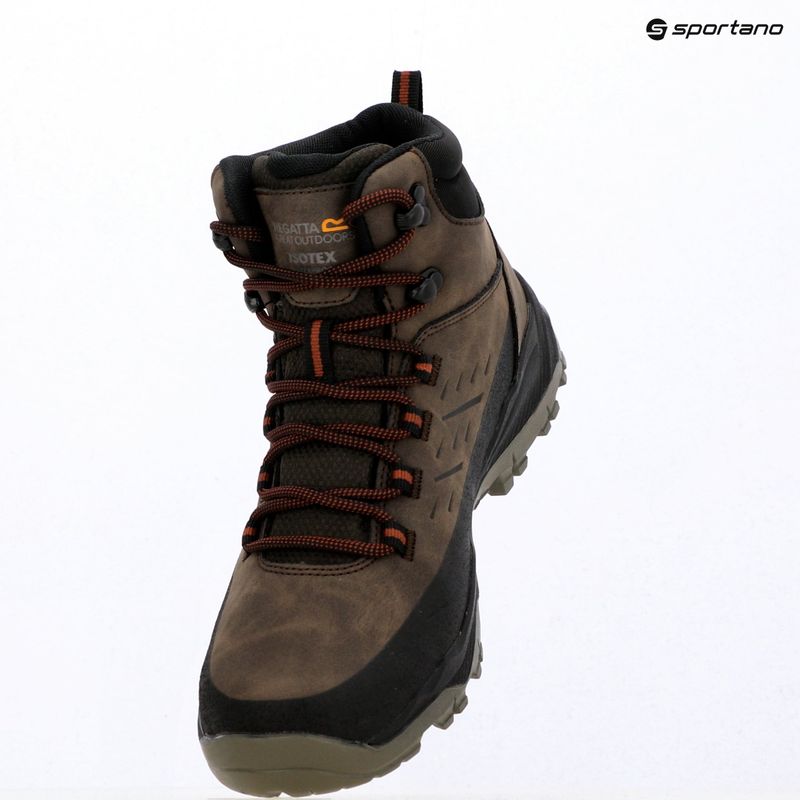Herren-Trekkingstiefel REGATTA Blake peat/burnt henna 18