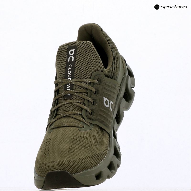 Herren-Laufschuhe On Cloudswift 4 olive/thorn 9