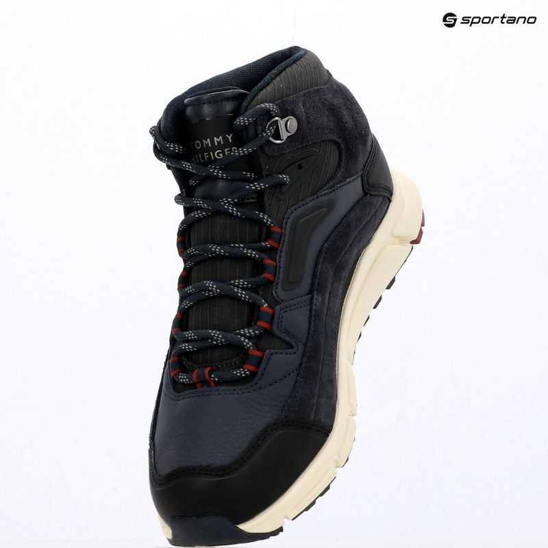 Herren Schuhe Tommy Hilfiger Mix Chuk Waterproof navy blue 9