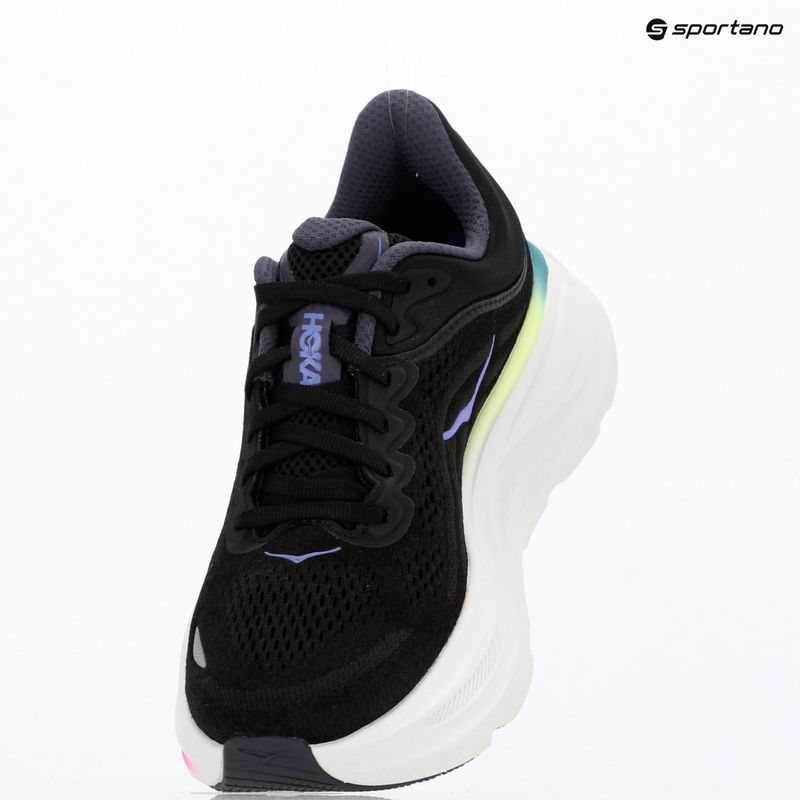 Laufschuhe für Damen HOKA Bondi 9 black/neon dragonfruit 15