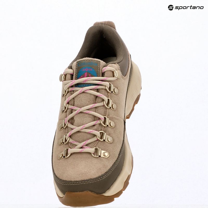 Damen-Trekkingschuhe Columbia Newton Alpine Low oxford tan/foxglove 15