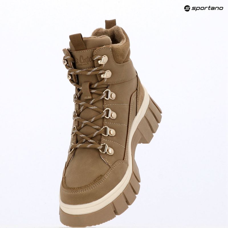 Damen-Schuhe Lee Cooper LCJ-26-31-4582LA it.brown 10
