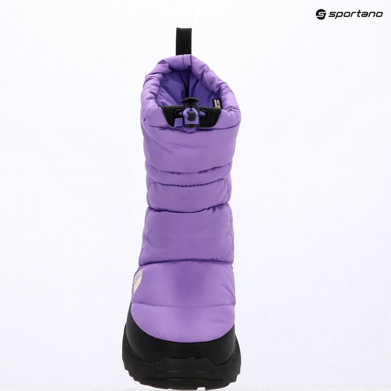 Kinder-Winterstiefel The North Face Nse Traction Bootie Wp elevation purple/tnf black 15