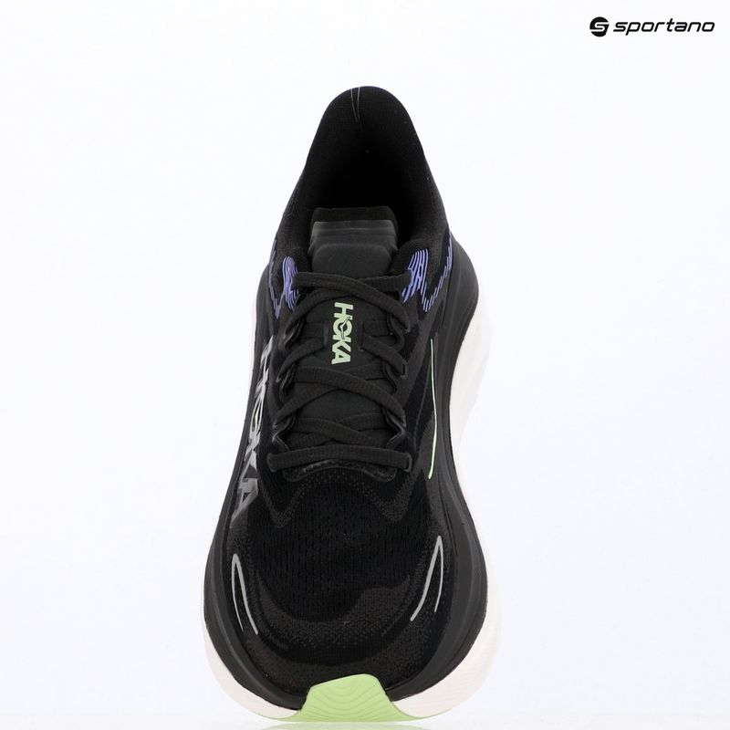 Herren-Laufschuhe HOKA Skyward X 2 carbon black/neon nebula 18