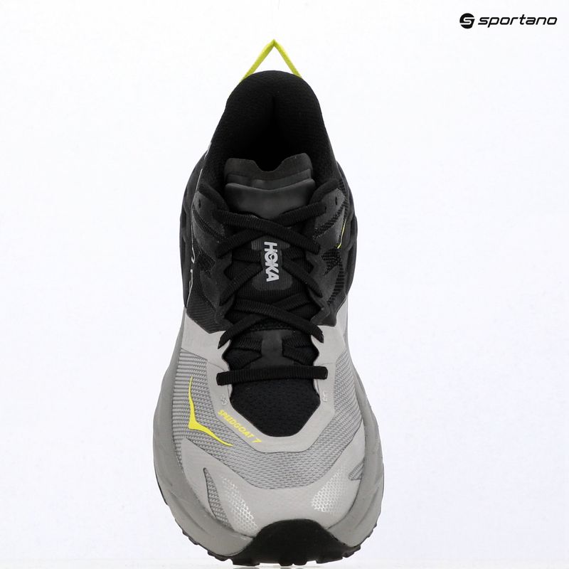 Herren-Laufschuhe HOKA Speedgoat 7 black/stellar grey 18