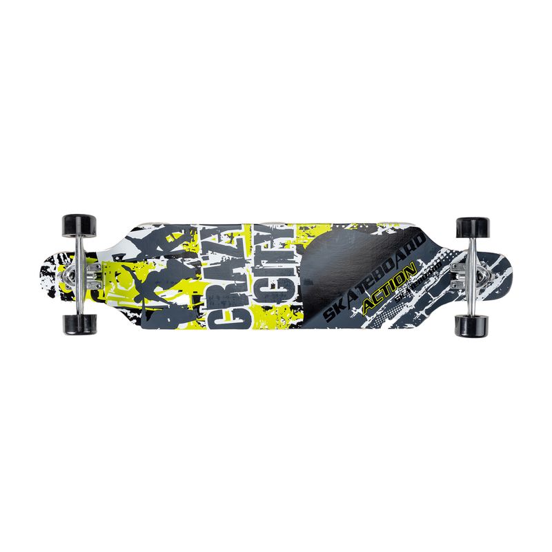 Mechanics Crossy Longboard 40x9 PW schwarz 828