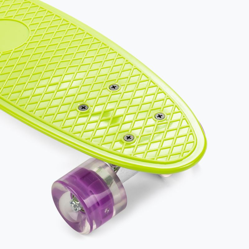 Kinder-Fishelic-Skateboard Mechanik grün PW-506 7