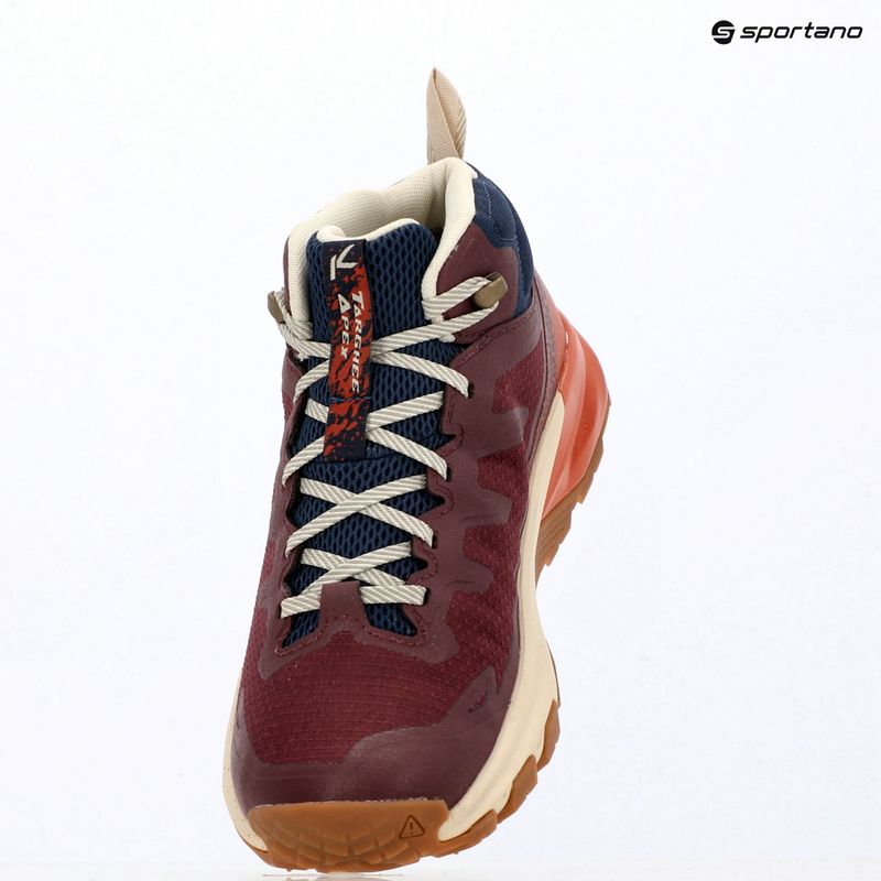 Damen-Trekkingschuhe KEEN Targhee Apex Mid Wp fig/burnt brick 15