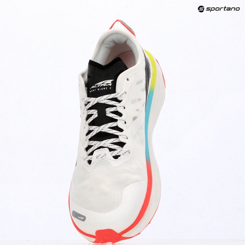 Herren-Laufschuhe Altra Mont Blanc Carbon white/black/firey coral 13