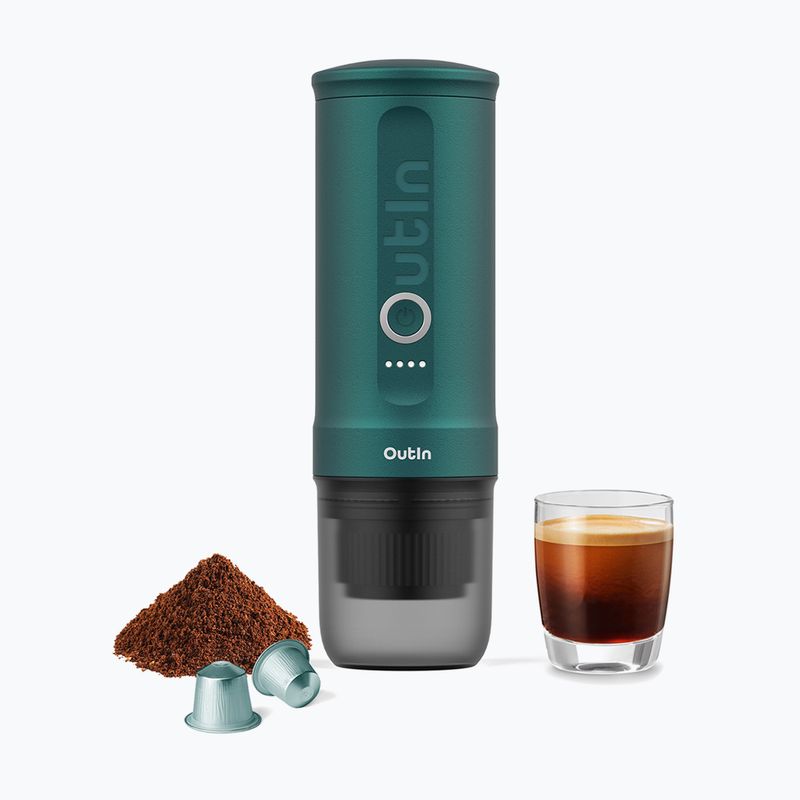 Reise-Kaffeemaschine OutIn Nano Portable Espresso outi teal 3