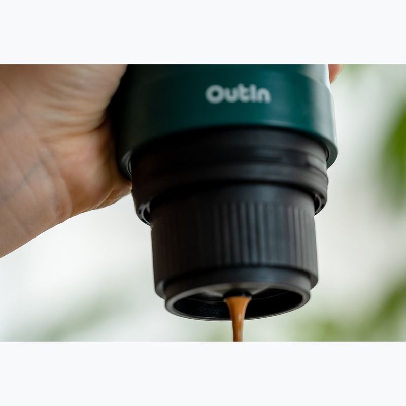 Reise-Kaffeemaschine OutIn Nano Portable Espresso outi teal 7