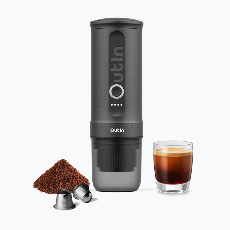 Reise-Kaffeemaschine OutIn Nano Portable Espresso space grey 3