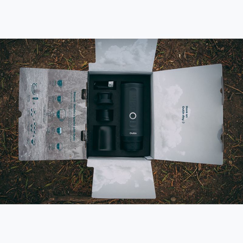 Reise-Kaffeemaschine OutIn Nano Portable Espresso space grey 8