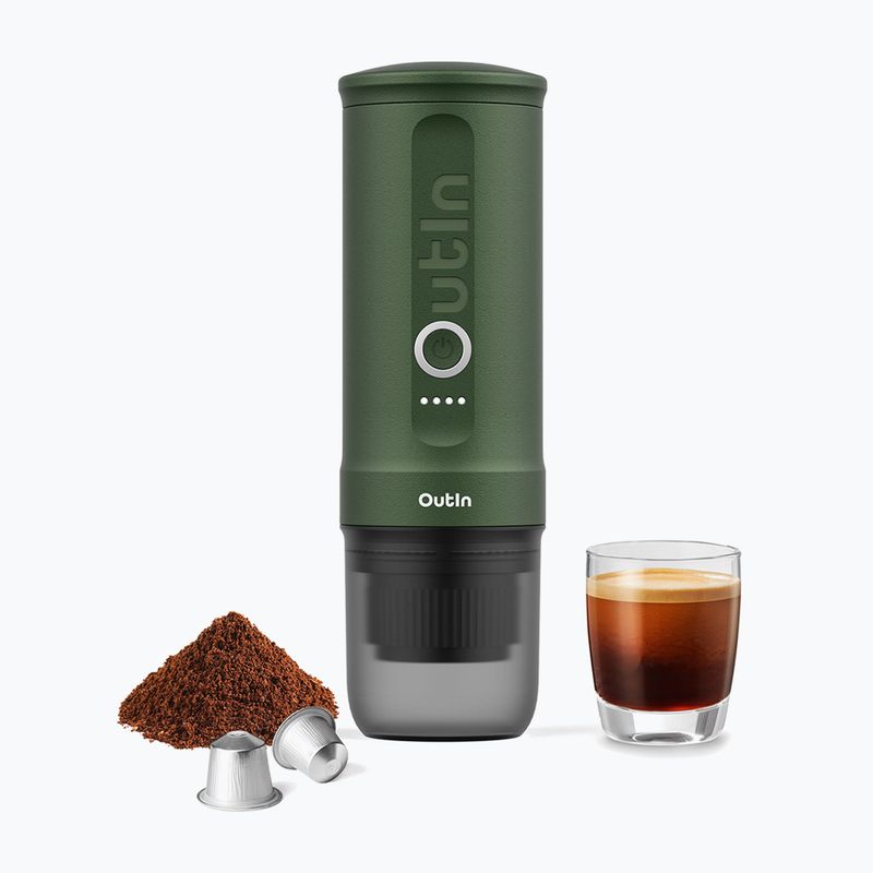 Reise-Kaffeemaschine OutIn Nano Portable Espresso forest green 3