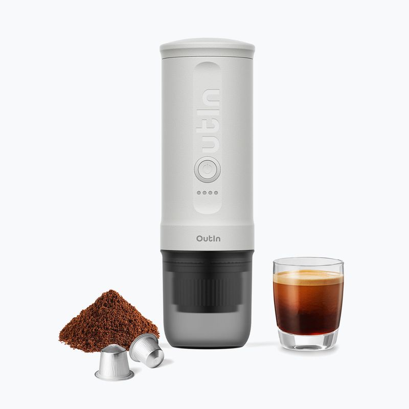 Reise-Kaffeemaschine OutIn Nano Portable Espresso peal white 3