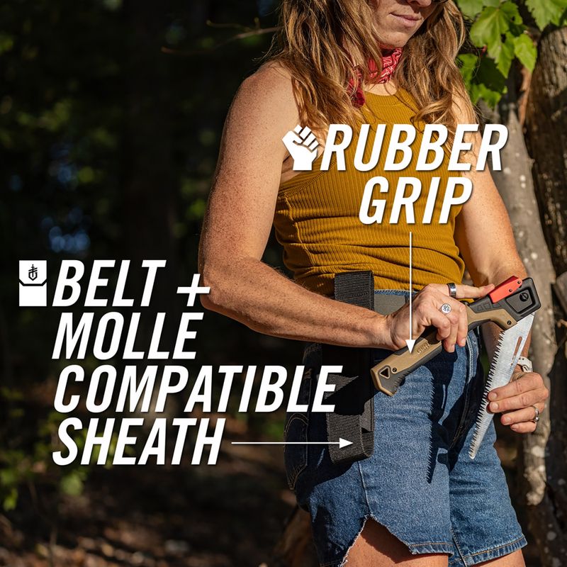 Säge Gerber Bushcraft Saw coyote brown 6