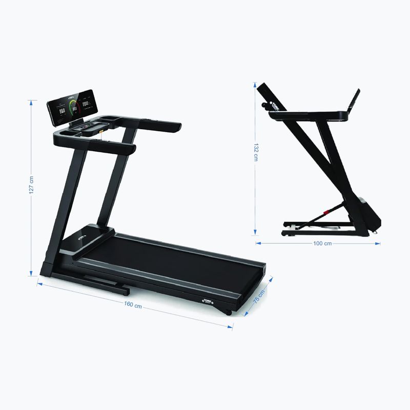 Elektrisches Laufband York Fitness HT5 black 10
