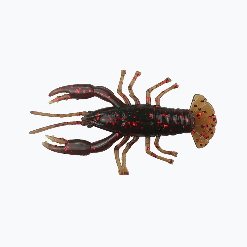 Gummiköder Relax Crawfish 2 Standard 4 Stück motoröl-rot glitter CRF2-S