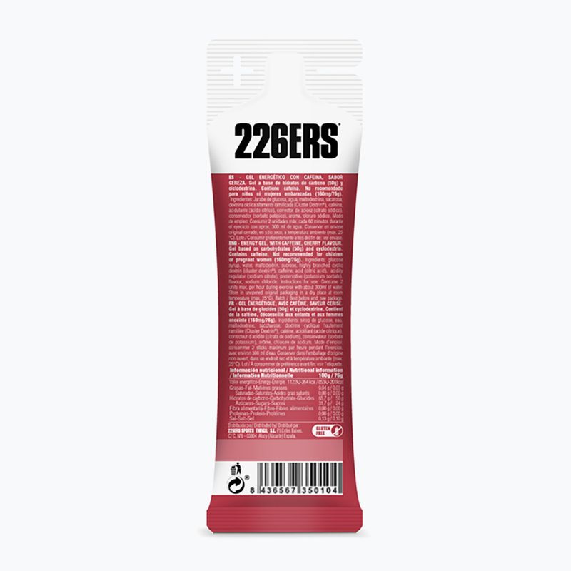 226ERS High Energy Koffein-Energie-Gel-Set 24 Stk. x 76 g Kirsche 3