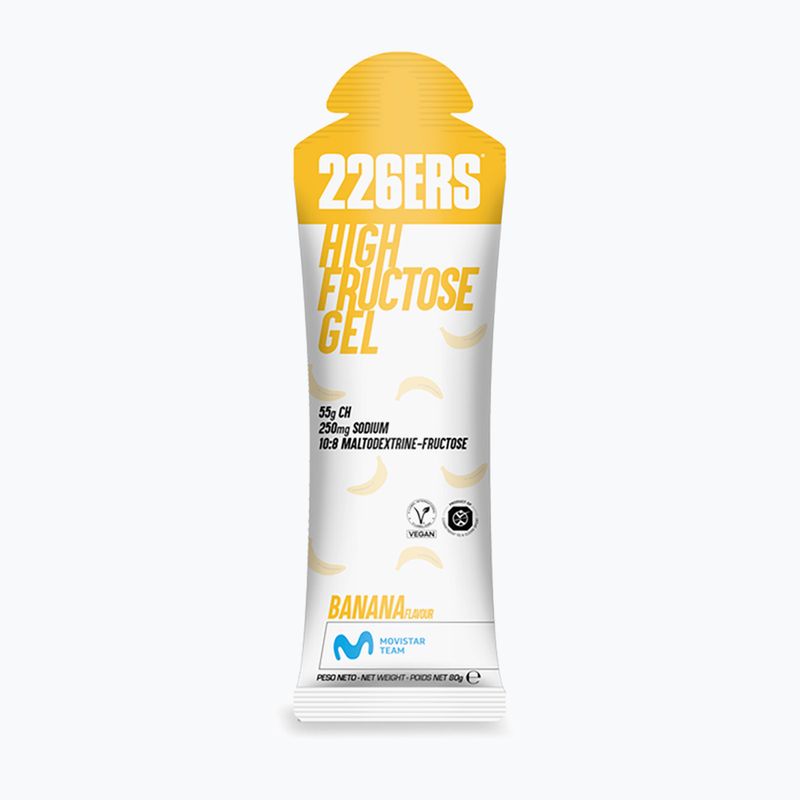 226ERS High Fructose energy gel set 24 Stk. x 80 g Banane 2