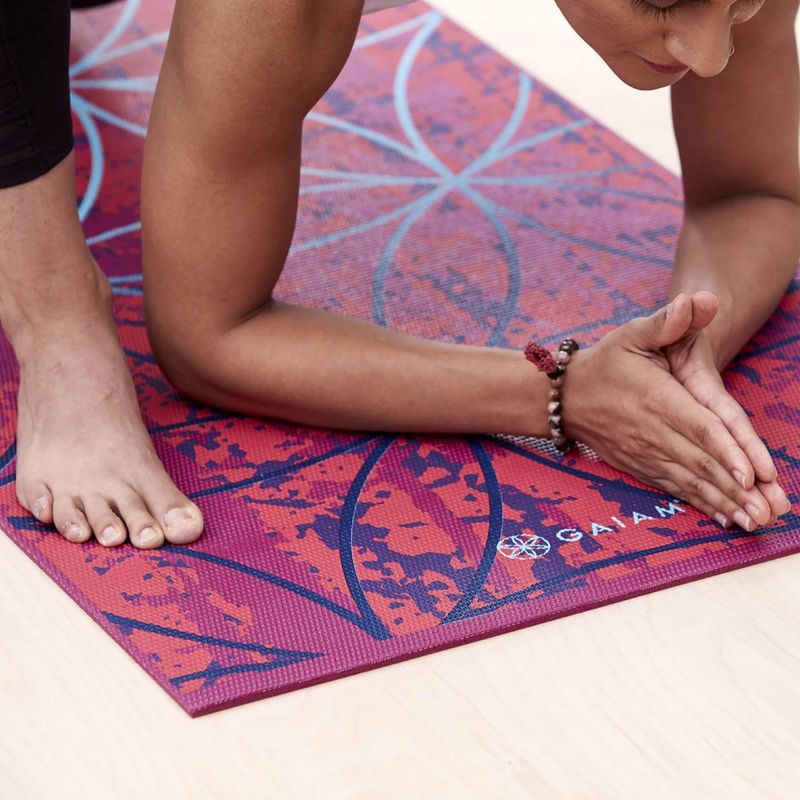 Gaiam Radience Yoga-Matte 6 mm rosa 63491 6