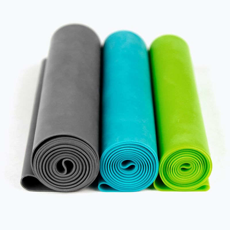 Fitness-Trainingsbänder Set Gaiam 63578 3 szt. black/blue/green 3