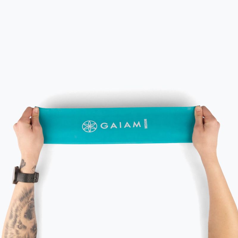 Fitness-Trainingsbänder Set Gaiam 63578 3 szt. black/blue/green 8