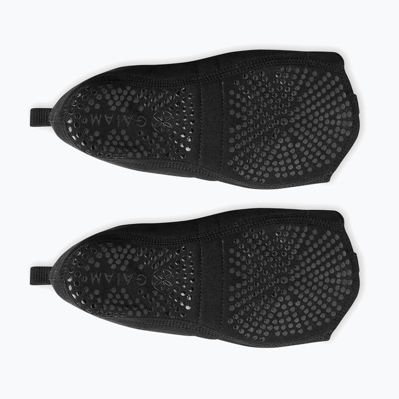 Socken Gaiam Grippy Yoga Studio black/blue/green 3