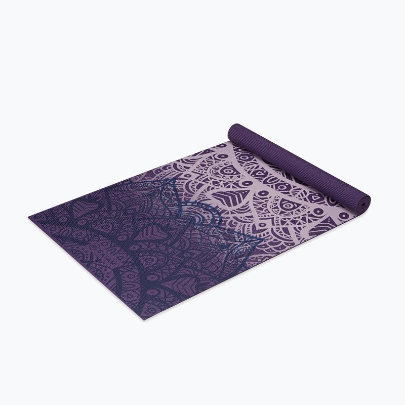 Yogamatte Gaiam Lattice Yoga purple 3
