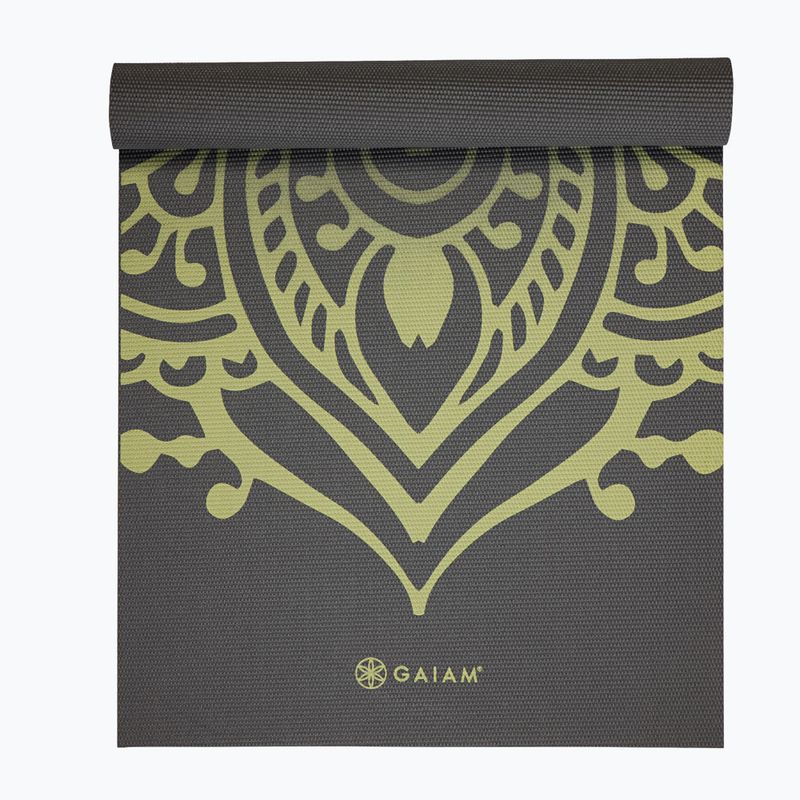 Yogamatte Gaiam Sundial Layers cool maccha 2