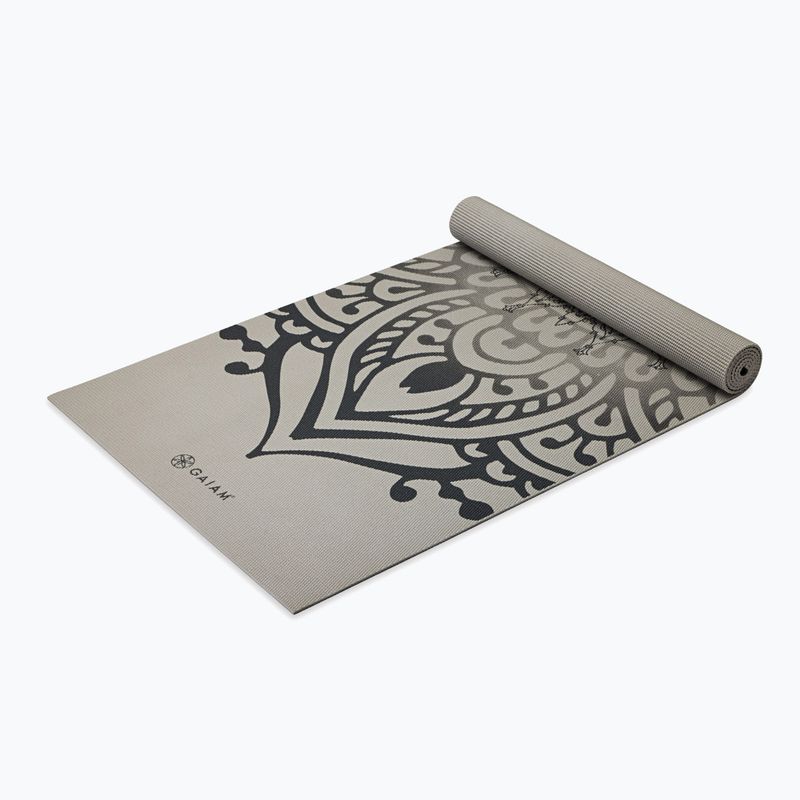 Yogamatte Gaiam Sundial Layers sustained grey 3