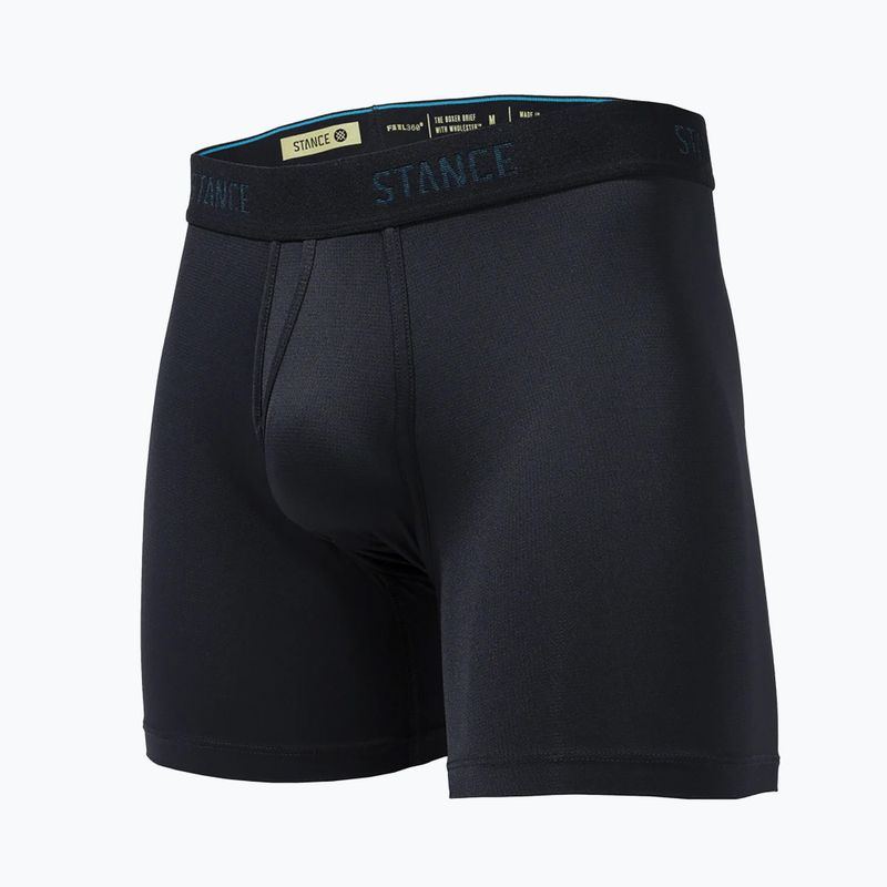 Herren Stance Pure Staple St 6" Boxershorts schwarz