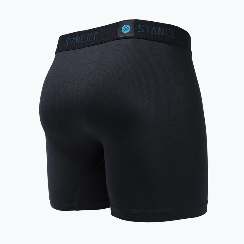 Herren Stance Pure Staple St 6" Boxershorts schwarz 2
