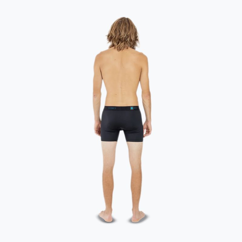 Herren Stance Pure Staple St 6" Boxershorts schwarz 6