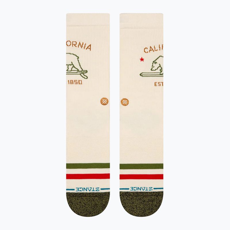 Socken Stance California Republic 2 off white 2