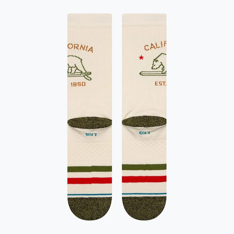 Socken Stance California Republic 2 off white 3