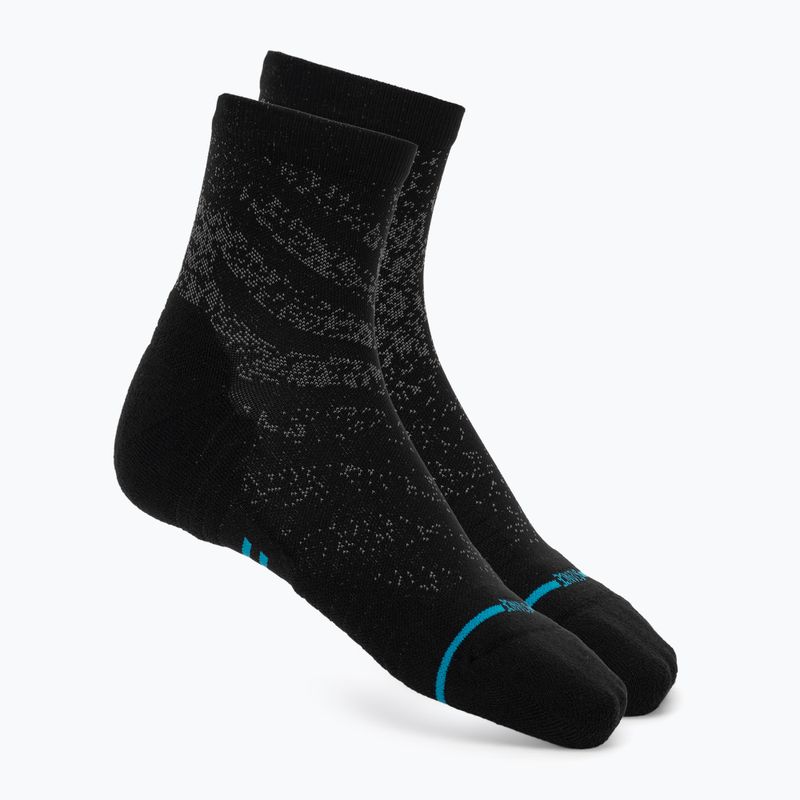 Socken Stance Run Light Quarter black