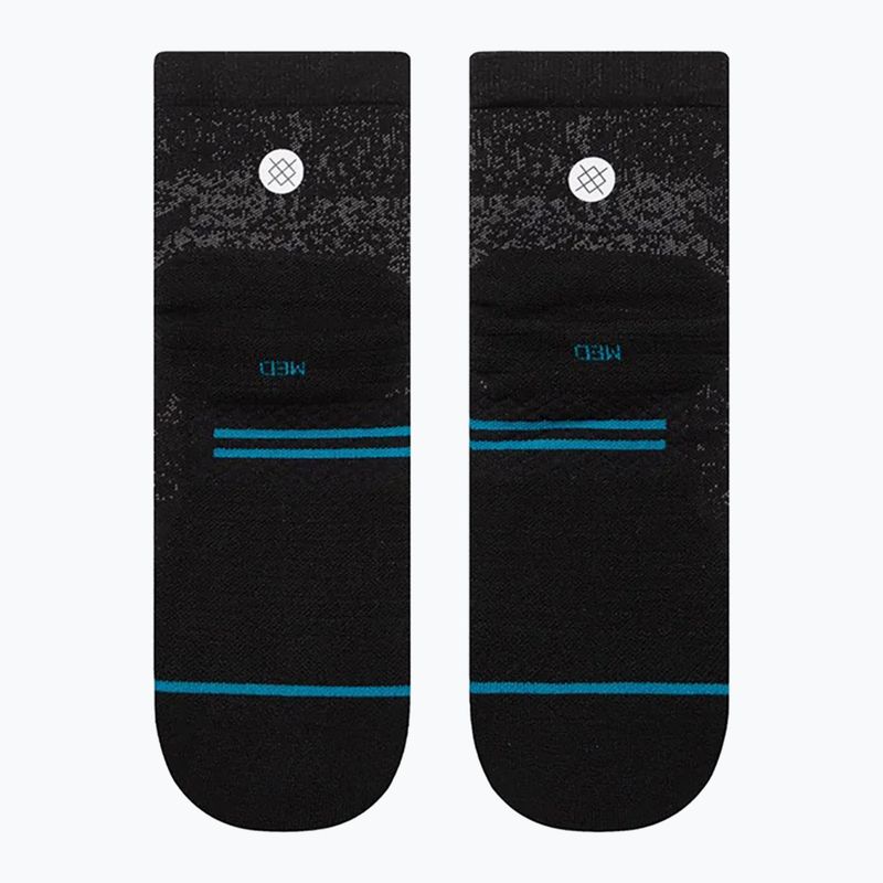 Socken Stance Run Light Quarter black 3