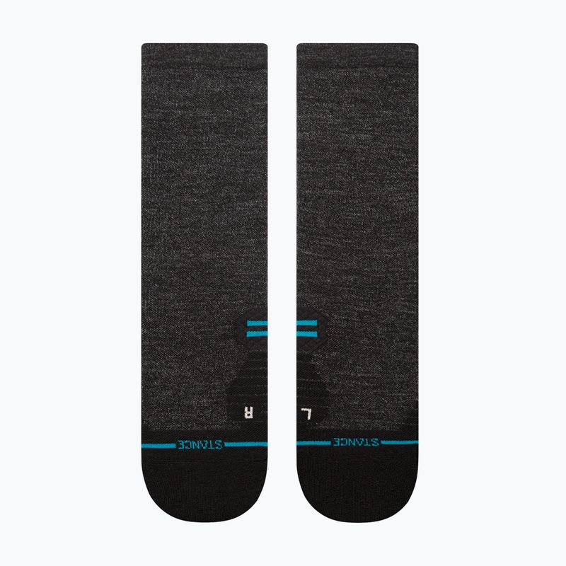 Stance Light Wool Crew Laufsocken schwarz 2