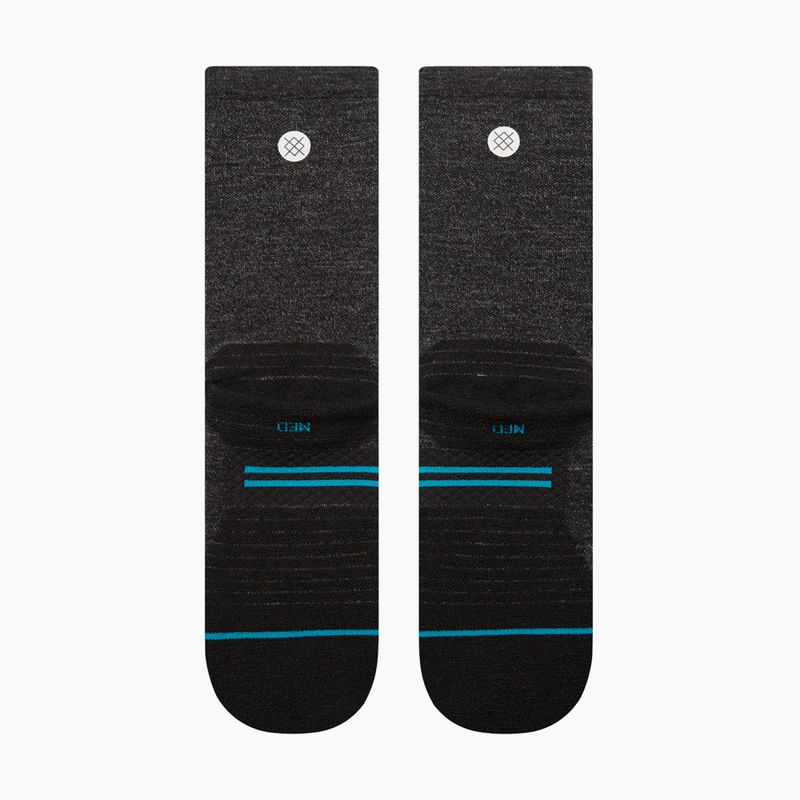 Stance Light Wool Crew Laufsocken schwarz 3