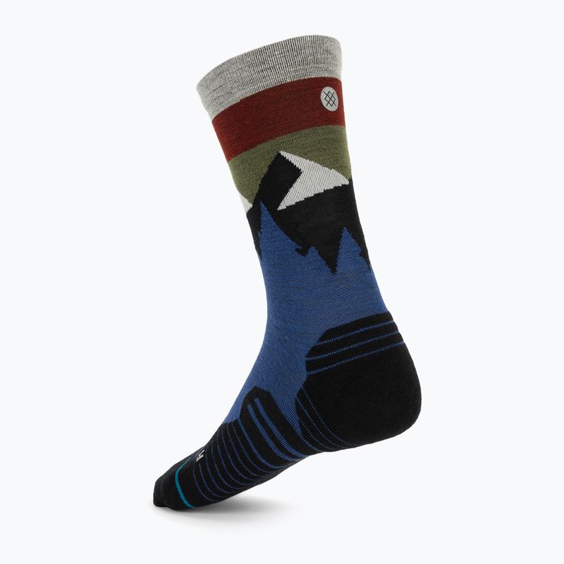 Stance Light Wool Crew Laufsocken kobaltblau 2