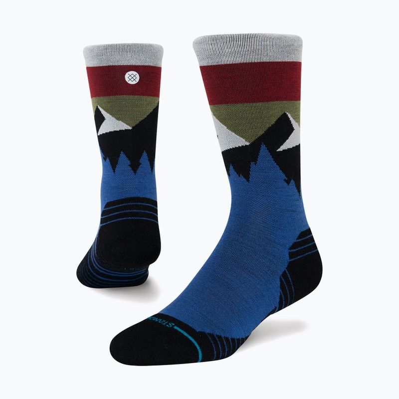 Stance Light Wool Crew Laufsocken kobaltblau