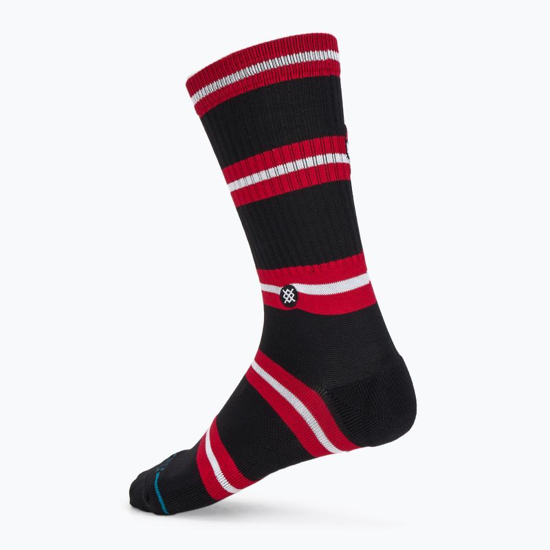 Stance Prep Chicagao Bulls schwarze Socken 2