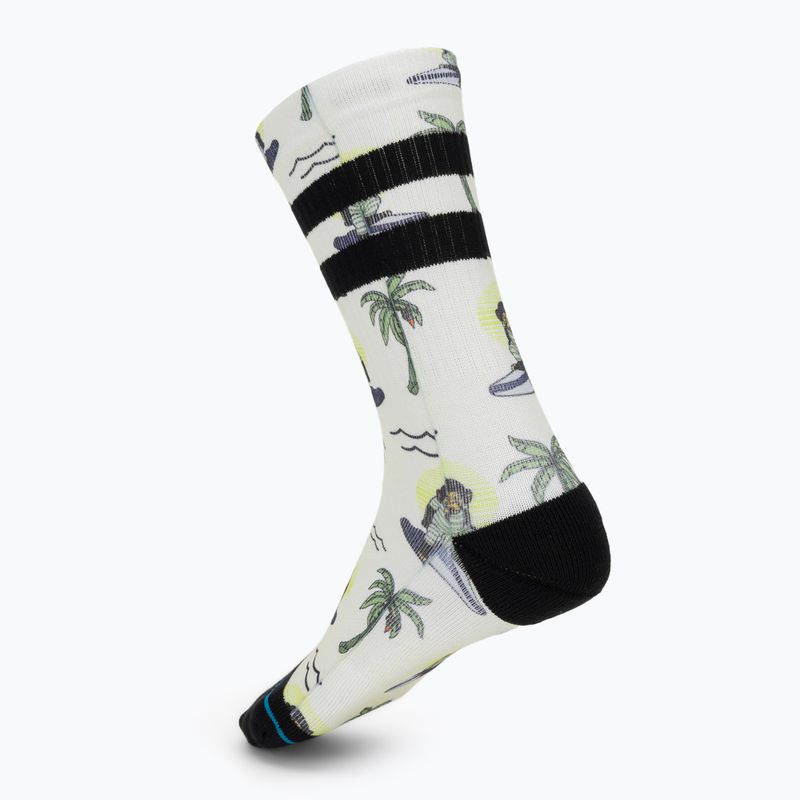 Socken Stance Surfin Monkey Crew white 2